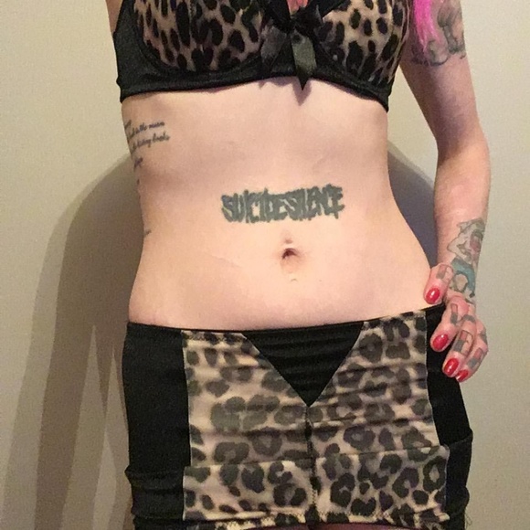 Women's cheetah print lingerie set, sz SM, Leg Ave - Picture 7 of 7